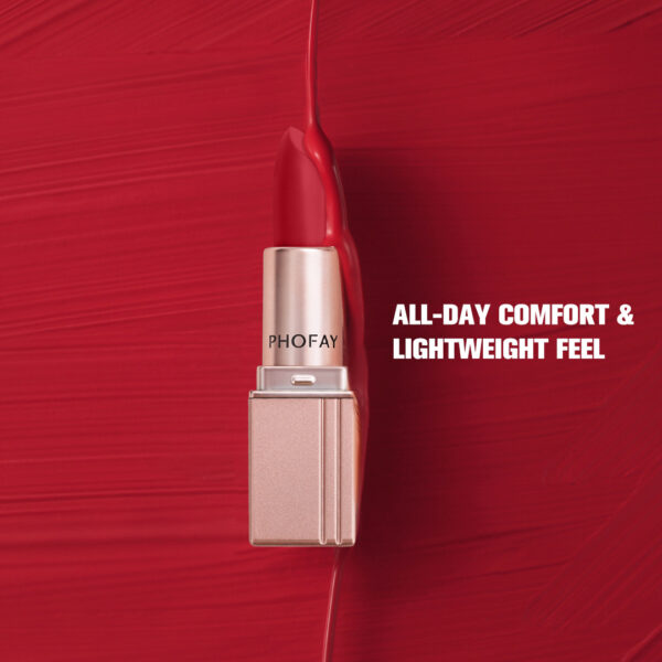 PHOFAY Matte Lipstick – Long-Lasting Velvet Lip Color for All-Day Wear - Image 2