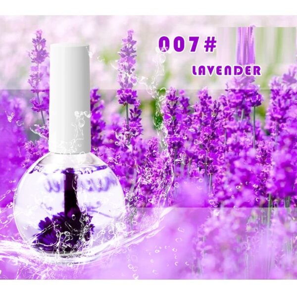 Natural Dried Flower Nail Oil – Nourishing Cuticle Treatment for Dry Skin and Nail Edge Repair - Image 4
