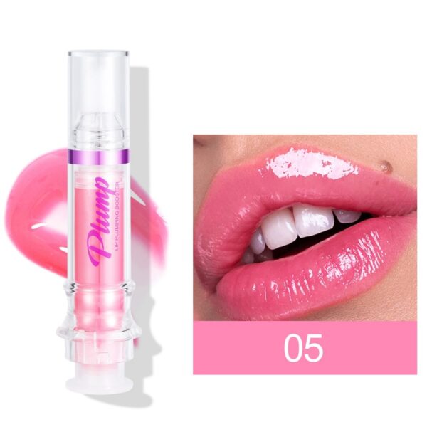 Honey Mirror Lip Gloss – High-Shine Liquid Lipstick with Plumping Effect - Image 5