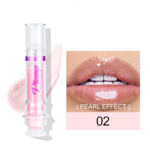 Honey Mirror Lip Gloss – High-Shine Liquid Lipstick with Plumping Effect - Image 6