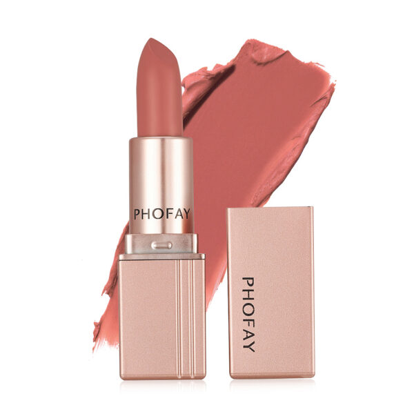 PHOFAY Matte Lipstick – Long-Lasting Velvet Lip Color for All-Day Wear - Image 7