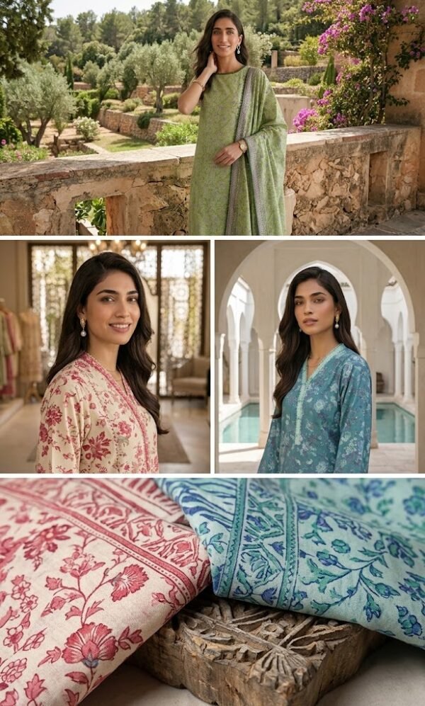Zellbury 3-Piece Unstitched Printed Lawn Collection (Vol-6)